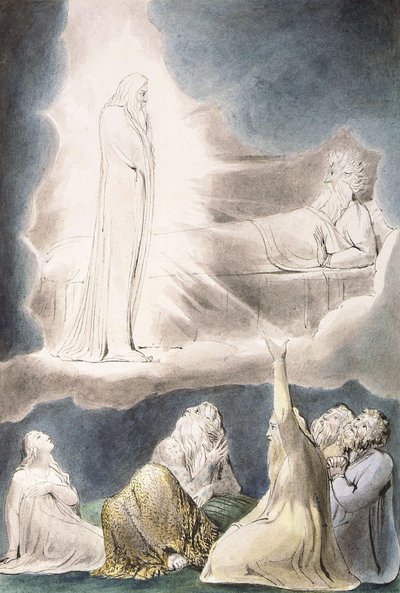 The Vision of Eliphaz by William Blake